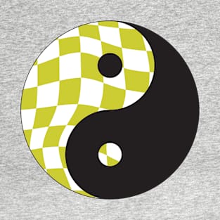 Checker Yin Yang T-Shirt